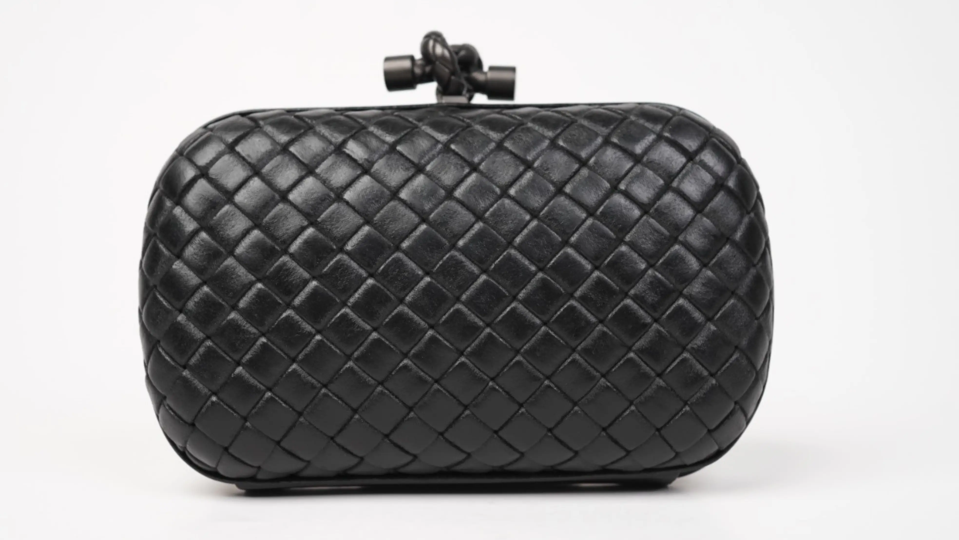 Before Bottega Veneta colour restoration showing dull, faded finish