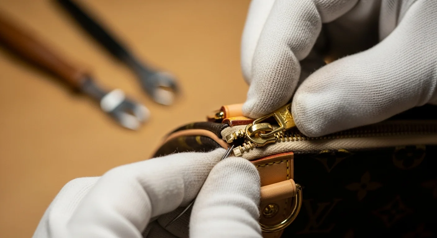 Zipper Replacement for Luxury Bags Delhi