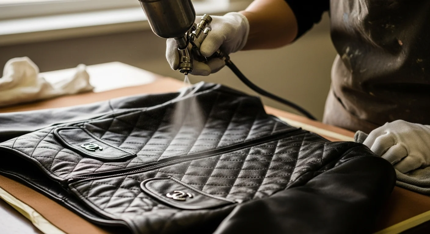 Leather jacket colour restoration Delhi NCR