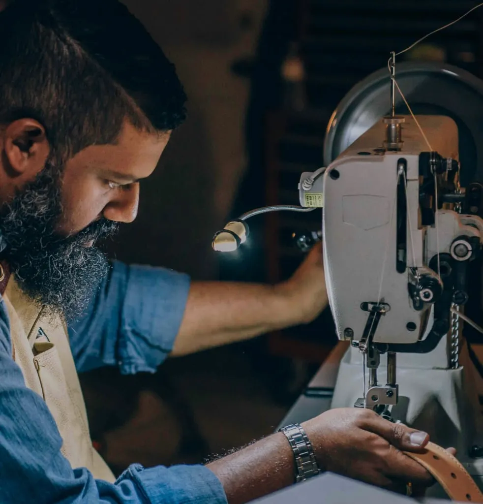 Leather jacket panel repair and stitching restoration Delhi NCR