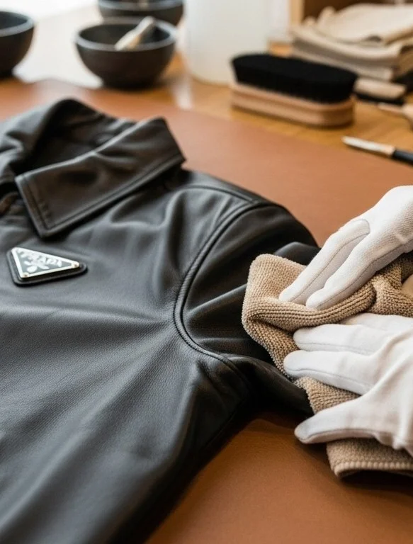 Leather jacket cleaning in Delhi NCR